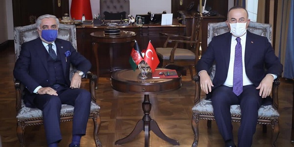 Meeting of Foreign Minister Mevlüt Çavuşoğlu with Dr. Abdullah Abdullah, Chairman of the High Council for National Reconciliation of Afghanistan, 19 November 2020