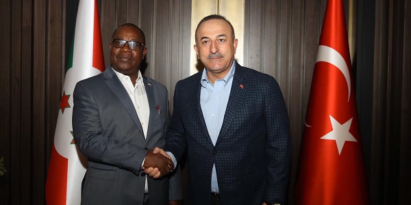 Meeting of Foreign Minister Mevlüt Çavuşoğlu with Foreign Minister Ezéchiel Nibigira of Burundi, 6 March 2020