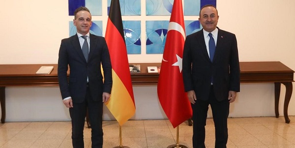 Meeting of Foreign Minister Mevlüt Çavuşoğlu with Foreign Minister Heiko Maas of the Federal Republic of Germany, 18 January 2021