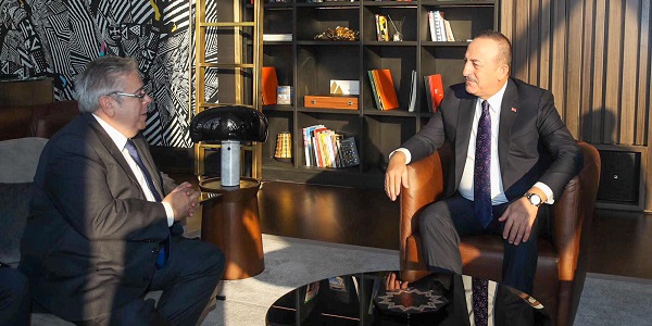 Meeting of Foreign Minister Mevlüt Çavuşoğlu with Nacho Sanchez Amor, European Parliament’s new Rapporteur on Turkey, 24 January 2020