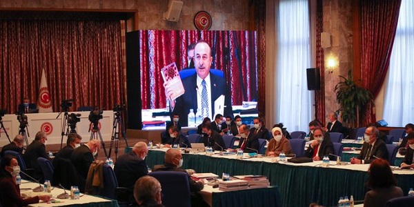 Participation of Foreign Minister Mevlüt Çavuşoğlu in the Budget Talks Session of the Ministry of Foreign Affairs at the Grand National Assembly of Turkey, 24 November 2020