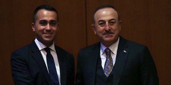 Visit of Foreign Minister Mevlüt Çavuşoğlu to Berlin accompanied President Erdoğan in the Conference on Libya, 19 January 2020