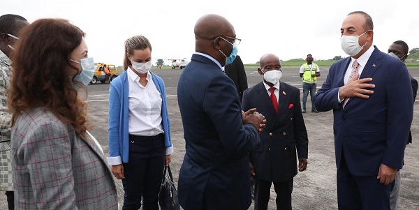 Visit of Foreign Minister Mevlüt Çavuşoğlu to Equatorial Guinea, 21-22 July 2020