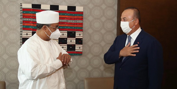 Visit of Foreign Minister Mevlüt Çavuşoğlu to Mali, 9 September 2020