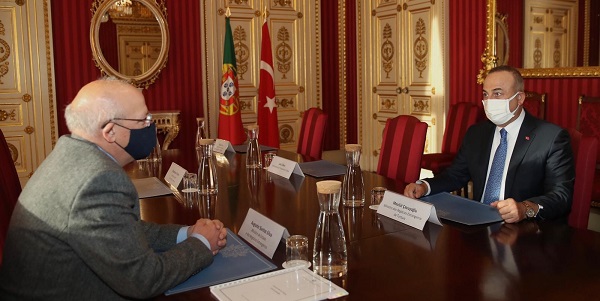 Visit of Foreign Minister Mevlüt Çavuşoğlu to Portugal, 7 January 2021