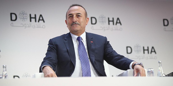 Visit of Foreign Minister Mevlüt Çavuşoğlu to Qatar to attend the 19th Doha Forum, 14 December 2019