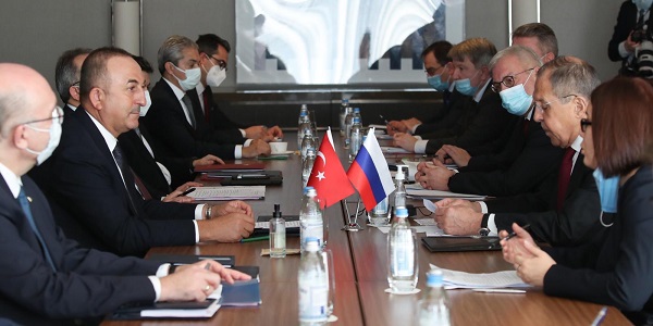 Visit of Foreign Minister Mevlüt Çavuşoğlu to Russian Federation, 29 December 2020