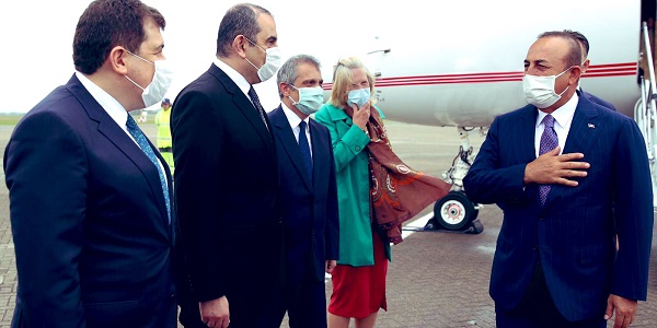 Visit of Foreign Minister Mevlüt Çavuşoğlu to United Kingdom, 8 July 2020