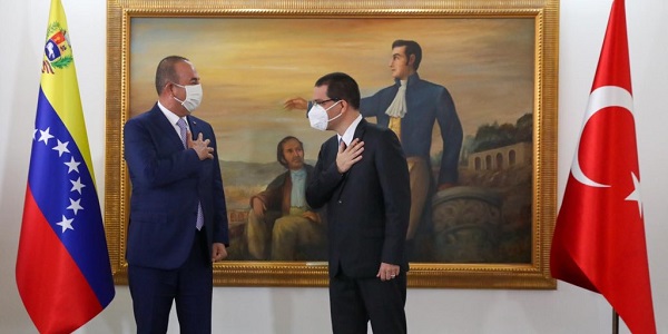 Visit of Foreign Minister Mevlüt Çavuşoğlu to Venezuela, 18 August 2020