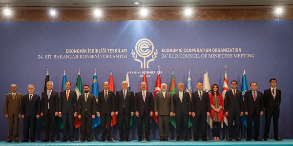 Participation of Foreign Minister Mevlüt Çavuşoğlu in the 24th Meeting of the Economic Cooperation Organization (ECO) Council of Ministers, 9 November 2019