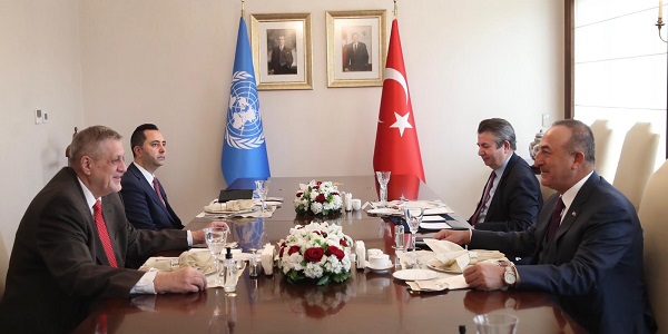 Meeting of Foreign Minister Mevlüt Çavuşoğlu with Jan Kubiš, the Special Envoy of the United Nations Secretary-General on Libya, 2 March 2021