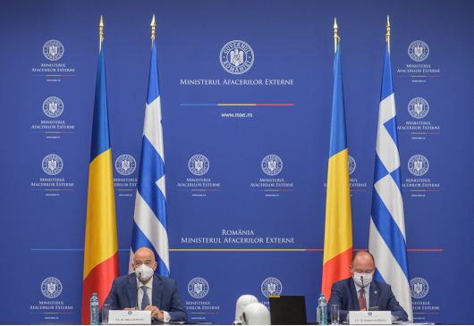 Minister of Foreign Affairs Nikos Dendias’ address at the plenary session of the “Annual Reunion of Romanian Diplomacy” and the panel discussion “Current Security Challenges” (Bucharest, 08.09.2021)
