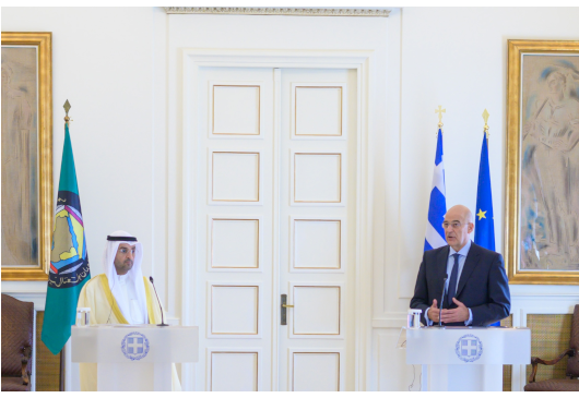 Minister of Foreign Affairs Nikos Dendias’ statement following his meeting with the Secretary General of the Gulf Cooperation Council, Nayef Falah M. Al-Hajraf (Athens, 29.10.2021)