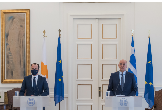Statement by Minister of Foreign Affairs, Nikos Dendias, following his meeting with the Minister of Foreign Affairs of the Republic of Cyprus (Athens, 04.10.2021)