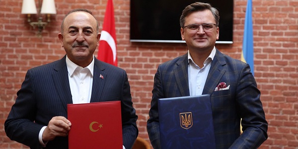 Visit of Foreign Minister Mevlüt Çavuşoğlu to Ukraine to Attend the 9th Meeting of the Turkey-Ukraine Joint Strategic Planning Group, 7-8 October 2021