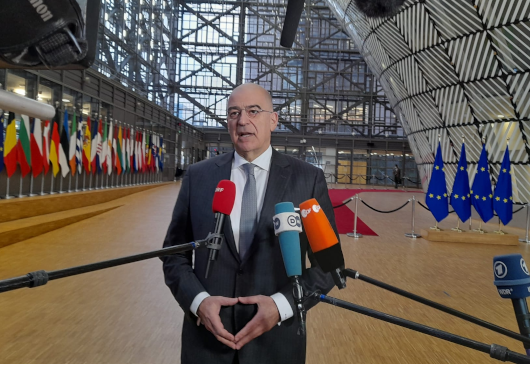 Minister of Foreign Affairs Nikos Dendias’ statement upon arrival at the EU Foreign Affairs Council (Brussels, 24.01.2022)