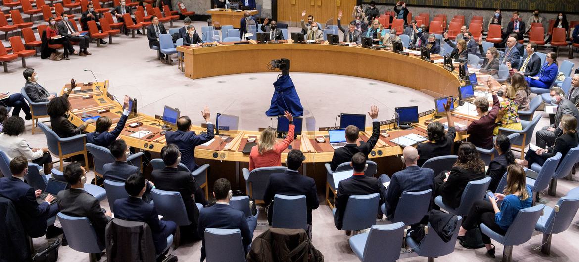 The Security Council meets to discuss the issue of non-proliferation, in the Democratic People's Republic of Korea (more commonly known as North Korea).