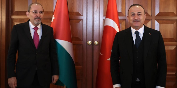 Meeting of Foreign Minister Mevlüt Çavuşoğlu with Foreign Minister Ayman Safadi of Jordan, 2 March 2022