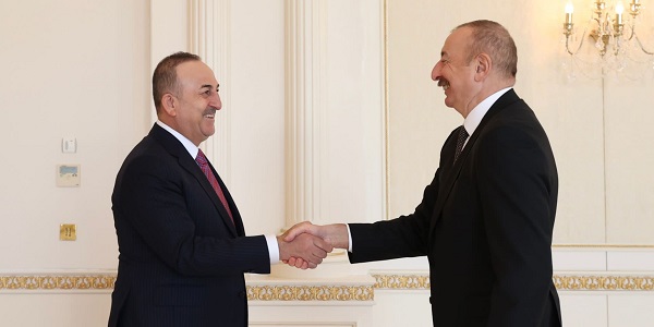 Visit of Foreign Minister Mevlüt Çavuşoğlu to Azerbaijan, 5 March 2022