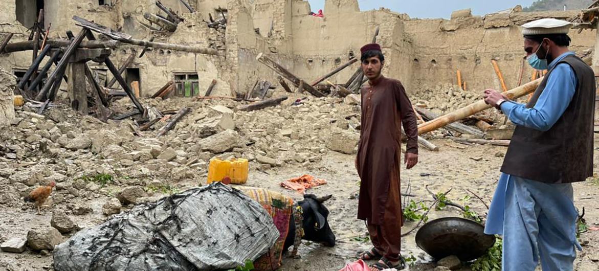 Familes in Paktika are in need of urgent support after their homes were destroyed in a devastating earthquake in Afghanistan.