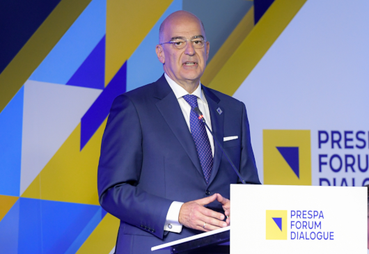 Minister of Foreign Affairs Nikos Dendias’ remarks at the “Prespa Forum Dialogue 2022” Session “The European Peace Project in the Western Balkans” (Ohrid, 16.06.2022)