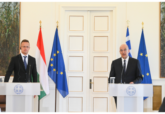 Minister of Foreign Affairs Nikos Dendias’ statements following his meeting with Minister of Foreign Affairs of Hungary, Péter Szijjártó (22. 06. 2022)