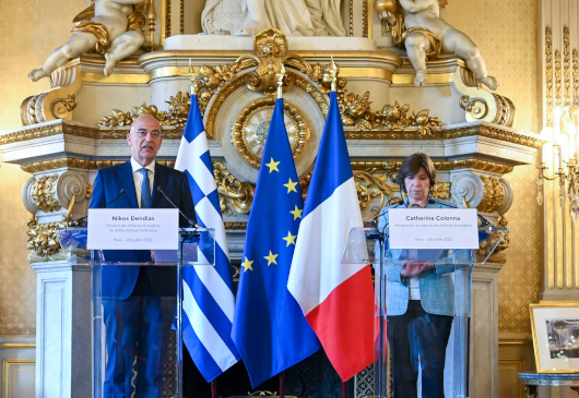 Minister of Foreign Affairs Nikos Dendias’ statements following his meeting with Minister of Foreign Affairs of France, Catherine Colonna (Paris, 29.07.2022)