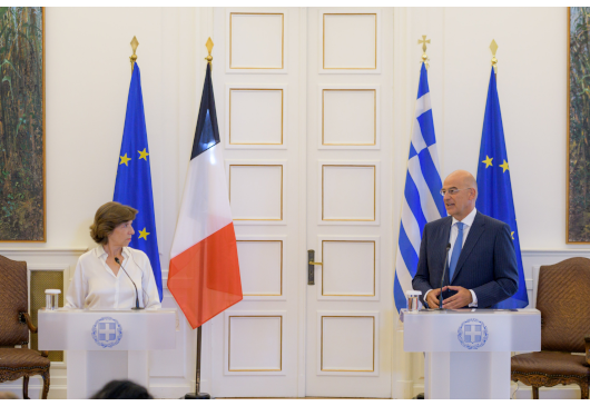 Minister of Foreign Affairs Nikos Dendias’ statements following his meeting with French Foreign Minister, Catherine Colonna (06.09.2022)