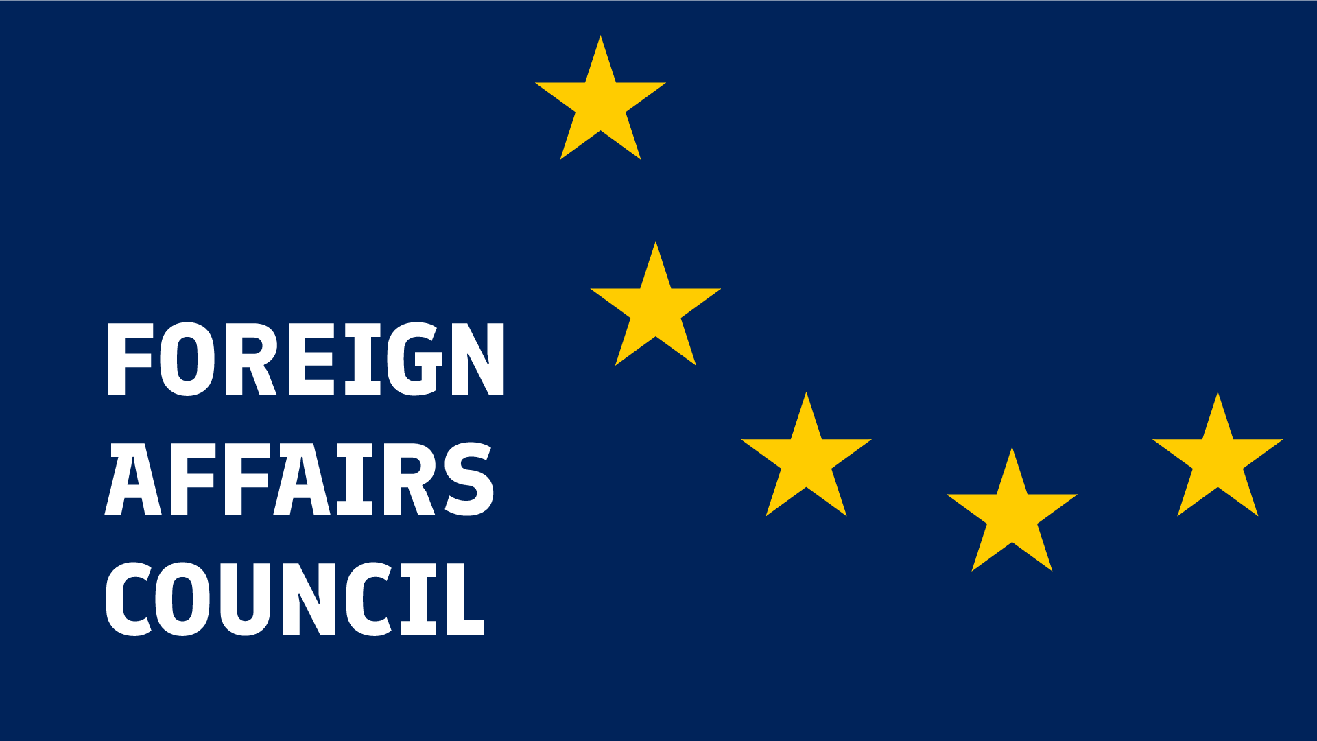 Foreign Affairs Council