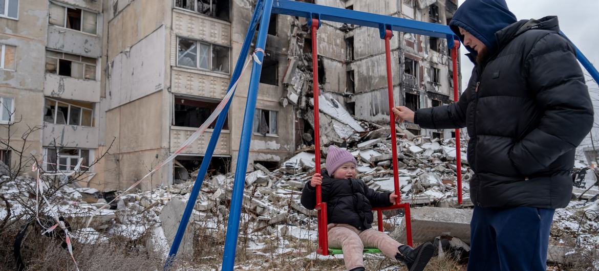 The lives of children have been severely disrupted by the war in Ukraine.