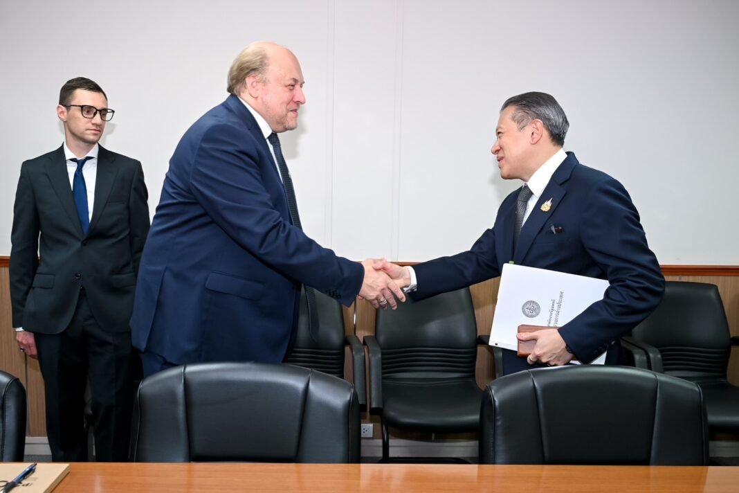 Vice Minister Charoensuwan Follows Up on Russian-Thai Joint Commission Outcomes