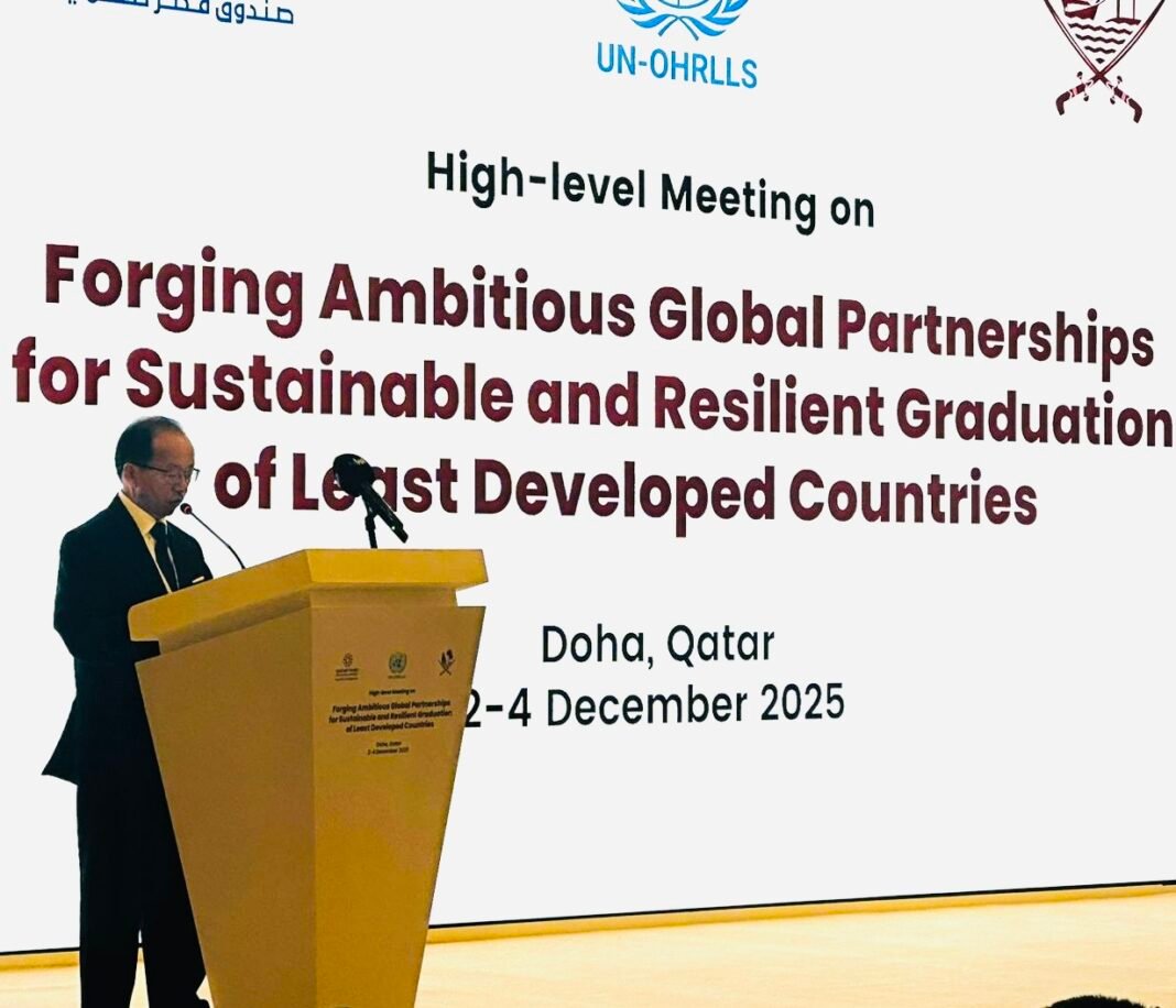 Foreign Secretary Participates in LDC Graduation Meeting Foreign Secretary Participates in LDC Graduation Meeting