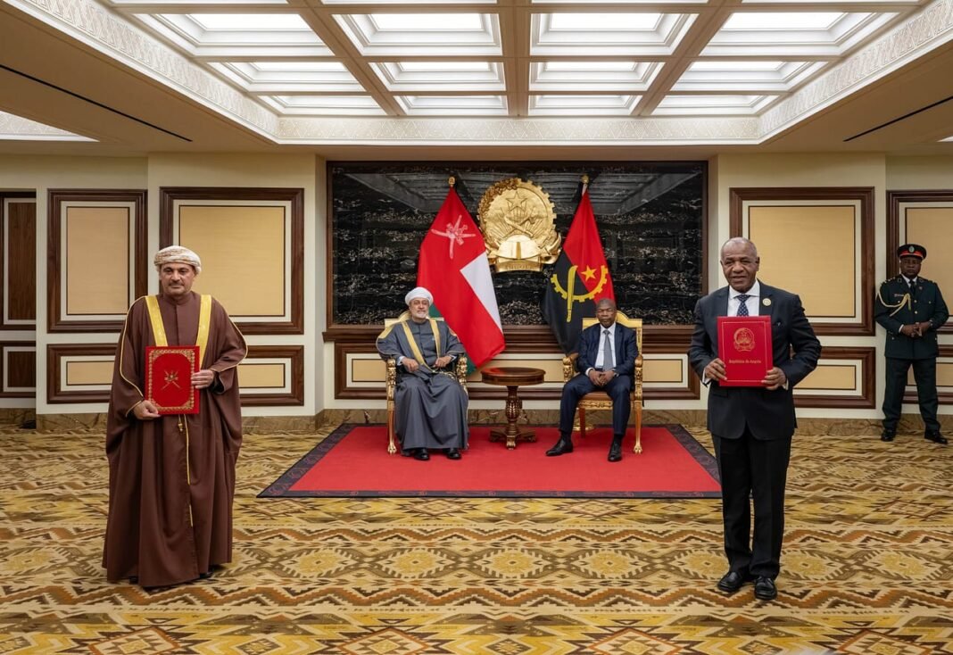 Oman and Angola Sign Agreements Signaling New Economic Partnership Oman and Angola Sign Agreements Signaling New Economic Partnership