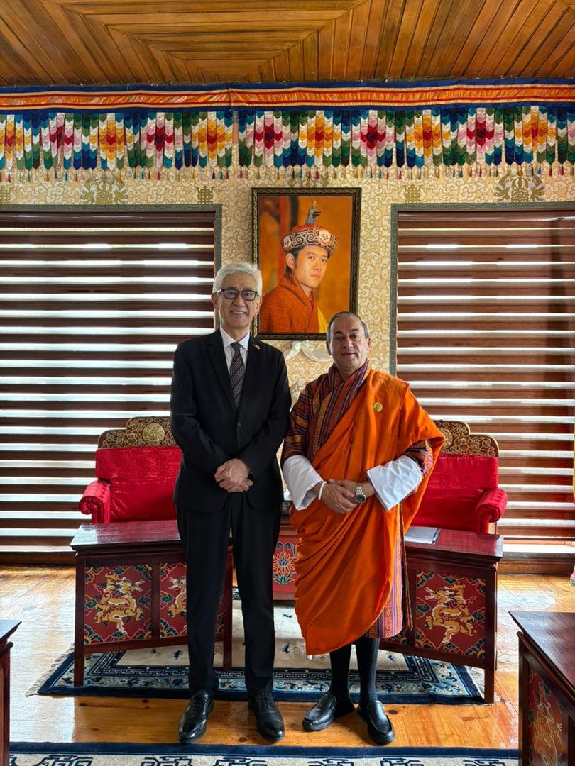Konoike Visits Dhungyel to Discuss Relations Konoike Visits Dhungyel to Discuss Relations
