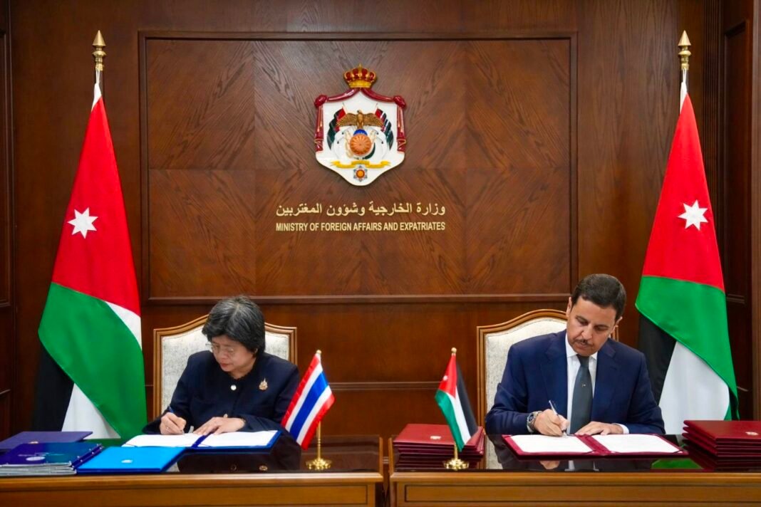 Thailand and Jordan Co-Chair Political Consultations