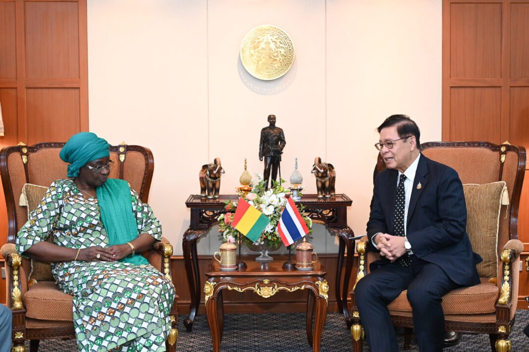 Thai FM Meets Guinea Ambassador to Discuss Cooperation Thai FM Meets Guinea Ambassador to Discuss Cooperation