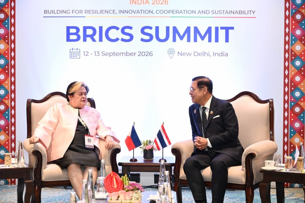 Thailand’s Phuangketkeow Meets Philippine Envoy Thailand’s Phuangketkeow Meets Philippine Envoy