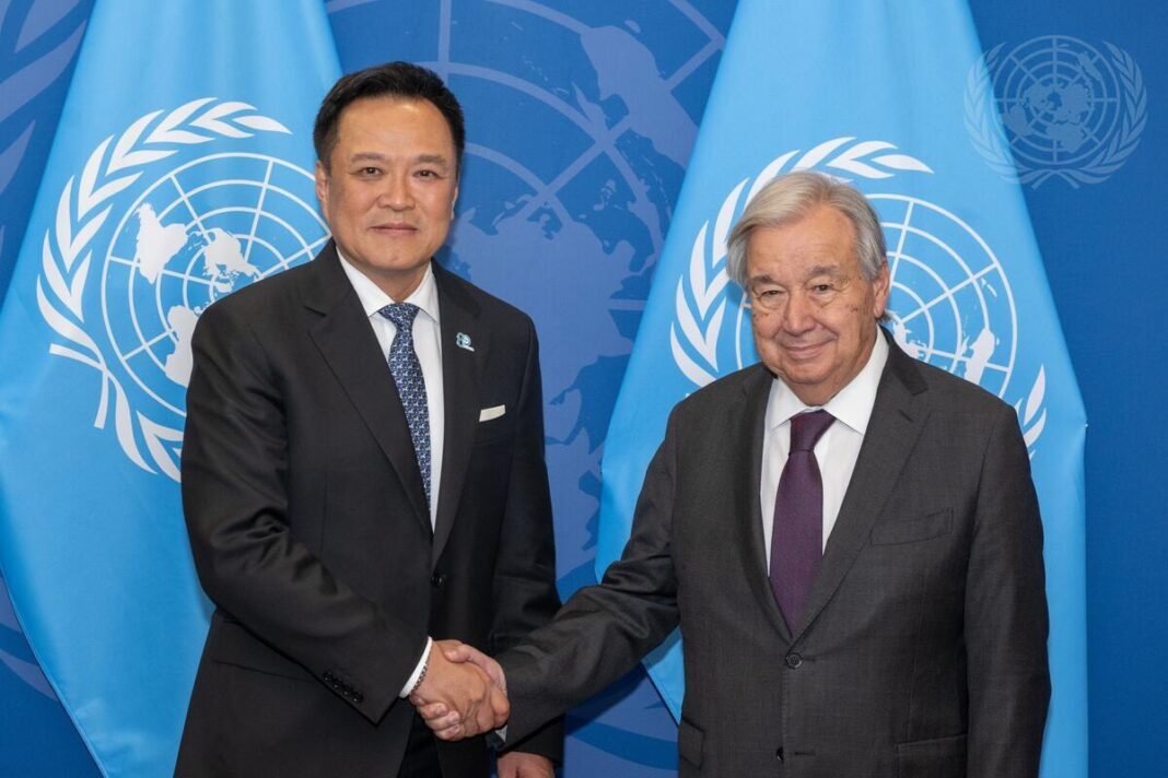 Thai Minister Meets UN Chief Amidst Regional Concerns Thai Minister Meets UN Chief Amidst Regional Concerns