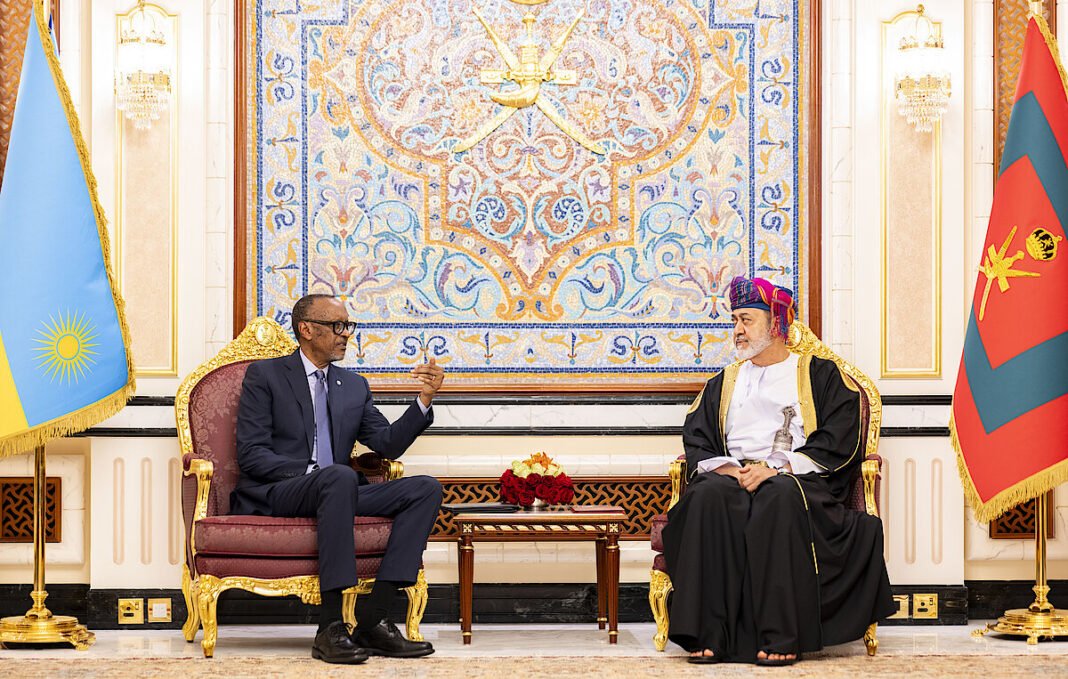 Kagame Visits Oman to Establish Diplomatic Ties Kagame Visits Oman to Establish Diplomatic Ties
