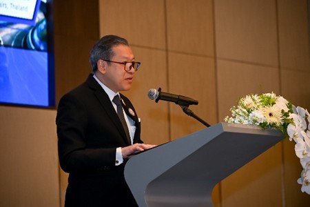 Minister Charoensuwan Highlights Transportation Disruptions at ATRANS Conference Minister Charoensuwan Highlights Transportation Disruptions at ATRANS Conference