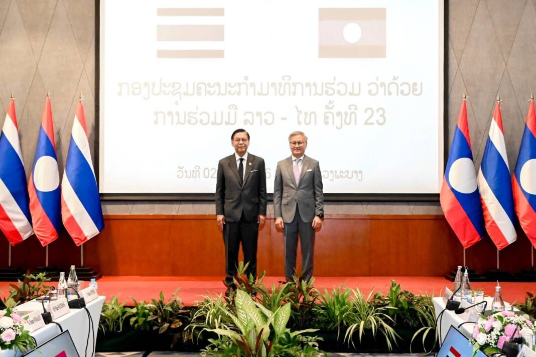 Thailand and Laos Co-Chair Border Security Meeting Thailand and Laos Co-Chair Border Security Meeting