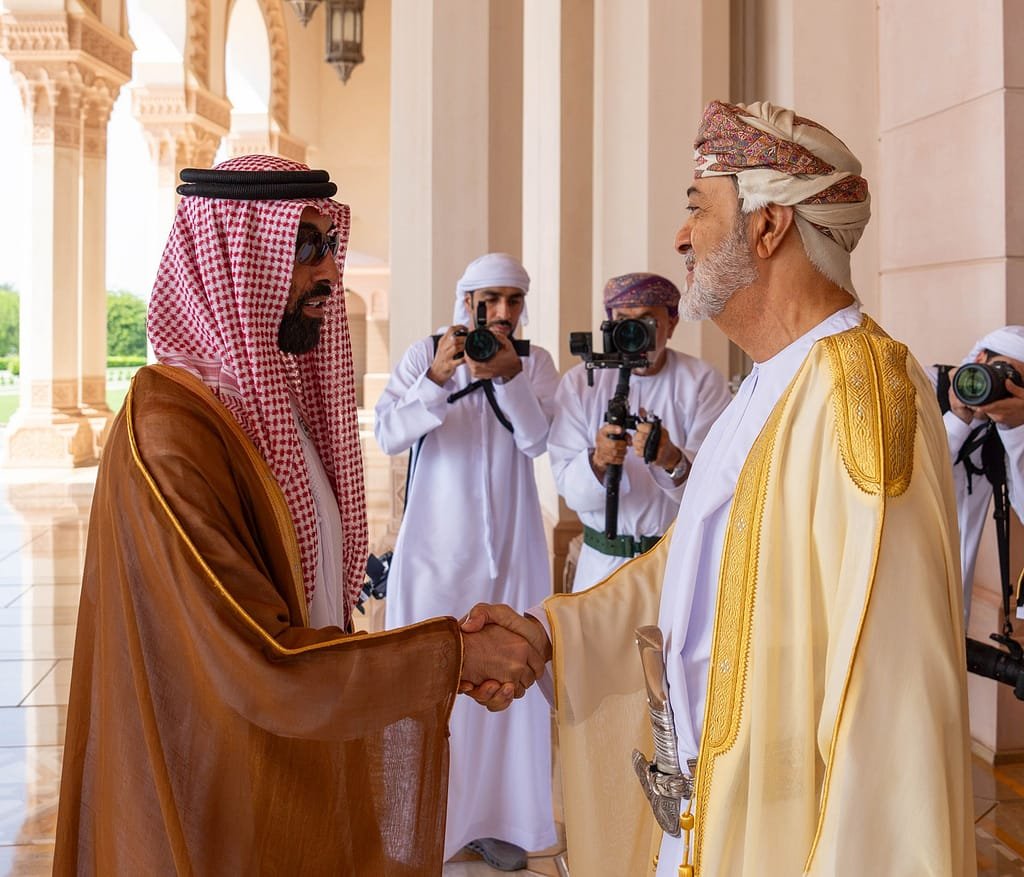Sultan Haitham Meets UAE Deputy Ruler Sultan Haitham Meets UAE Deputy Ruler