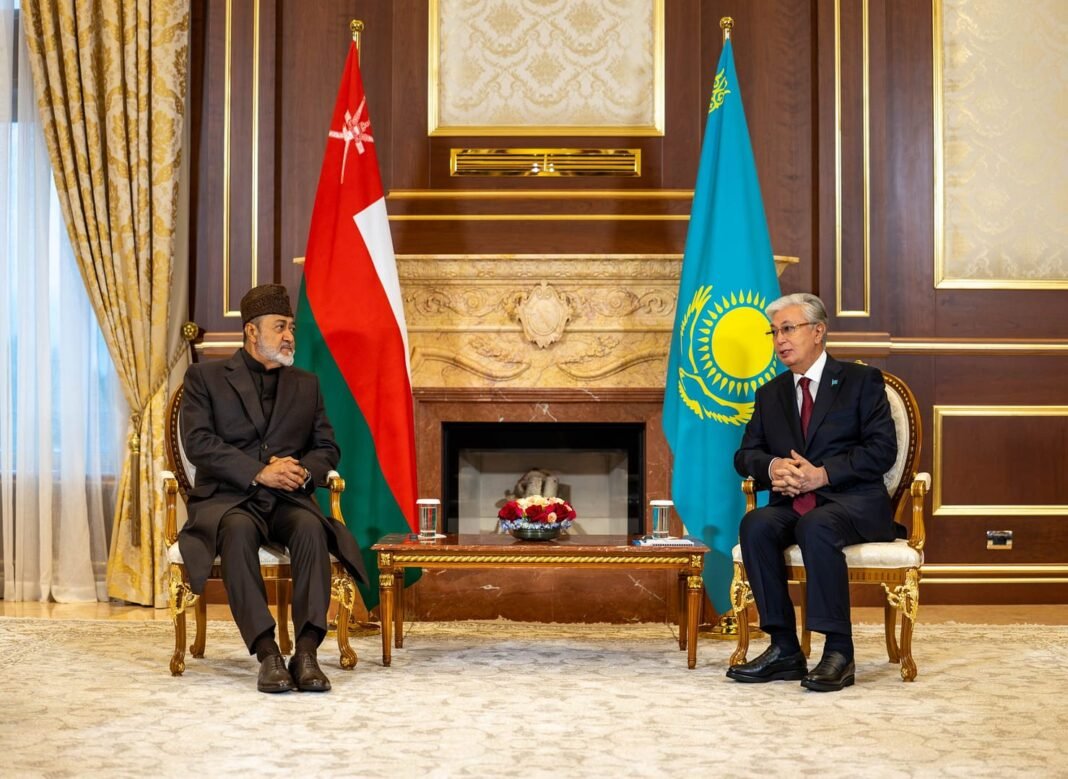 Sultan Haitham Visits Kazakhstan Sultan Haitham Visits Kazakhstan