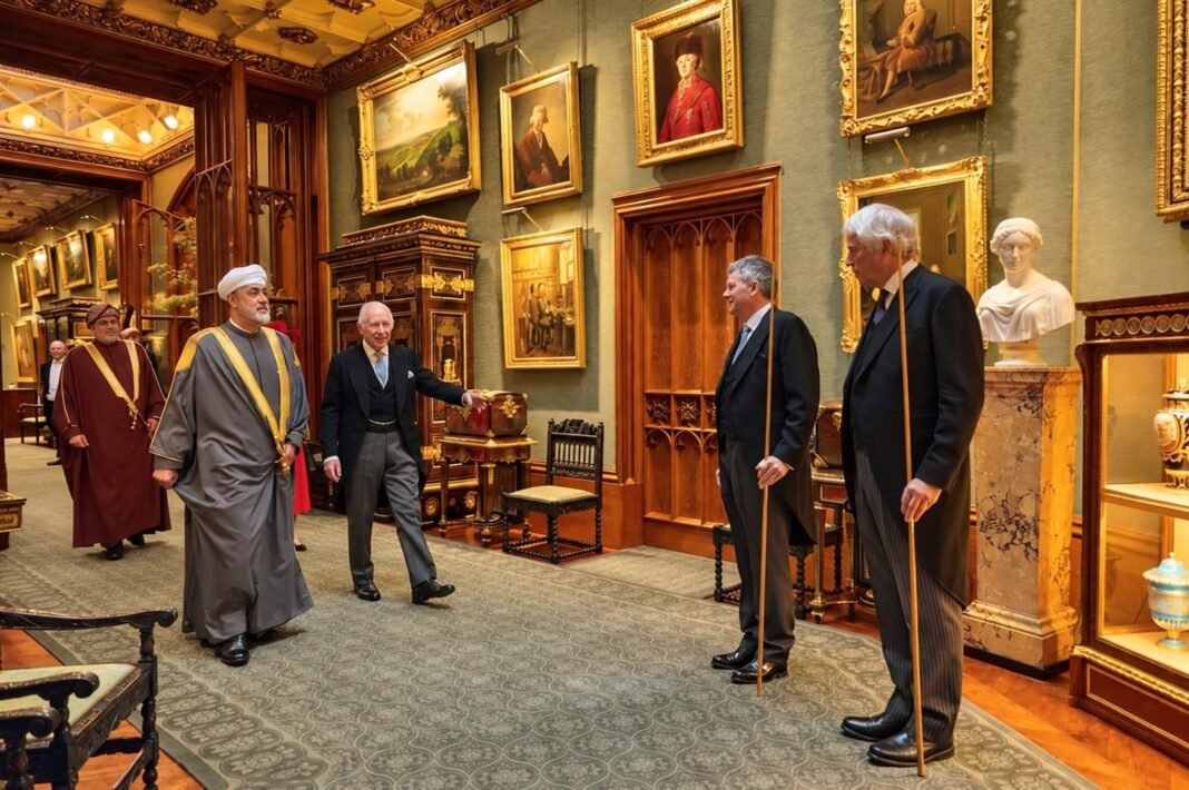 Sultan Haitham Awards Orders to King Charles During UK State Visit Sultan Haitham Awards Orders to King Charles During UK State Visit