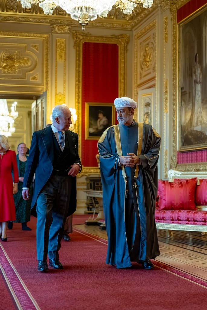 Sultan Haitham Tours Windsor Castle Exhibition