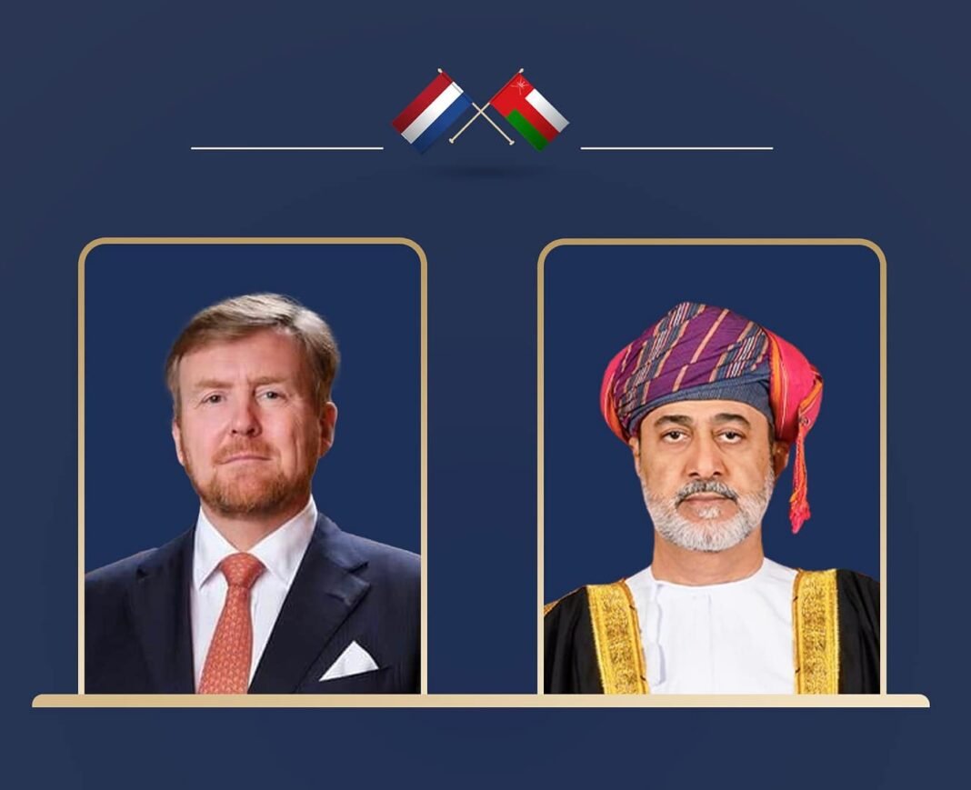 Sultan Haitham Discusses Regional Tensions with Netherlands King Sultan Haitham Discusses Regional Tensions with Netherlands King