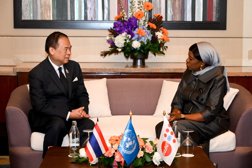 Thailand Vice Minister Meets UNFPA Director to Discuss Aging Society Thailand Vice Minister Meets UNFPA Director to Discuss Aging Society