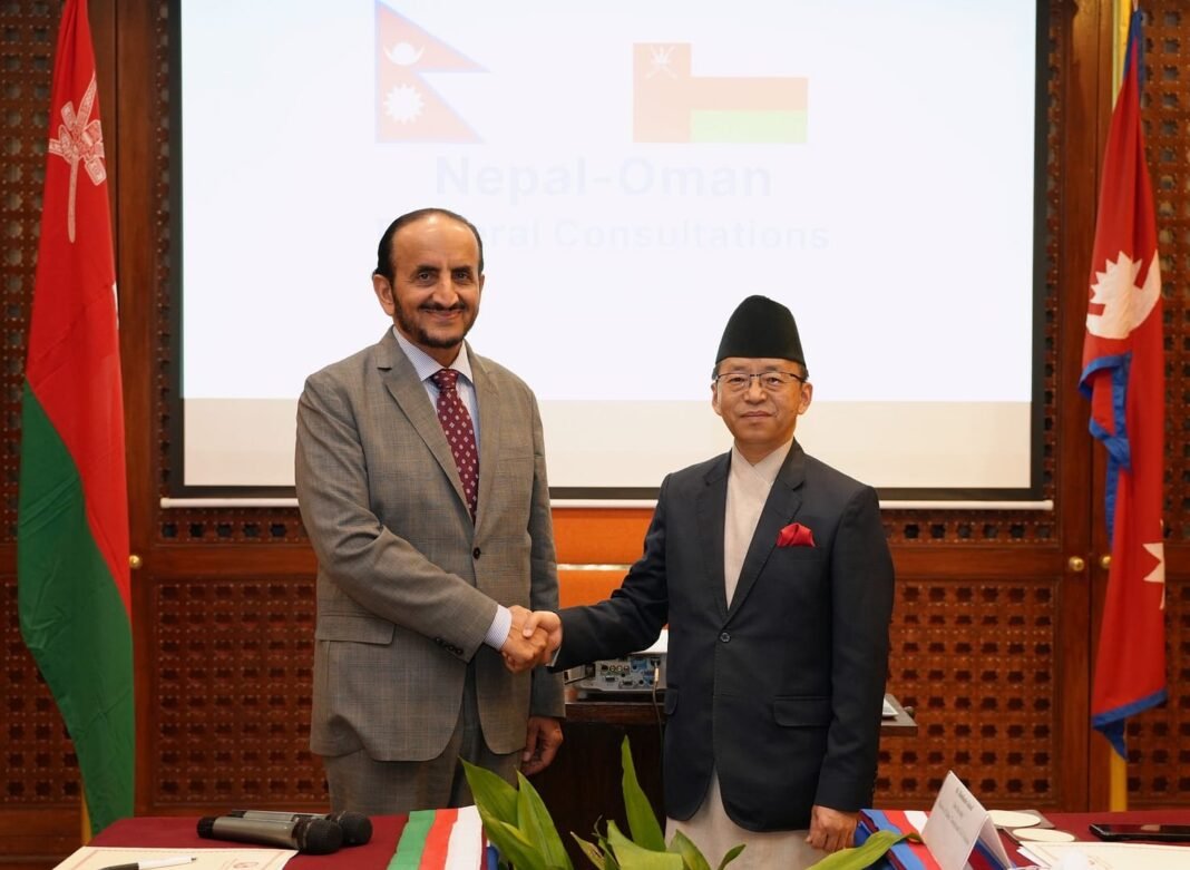 Oman and Nepal Hold Political Consultations Oman and Nepal Hold Political Consultations