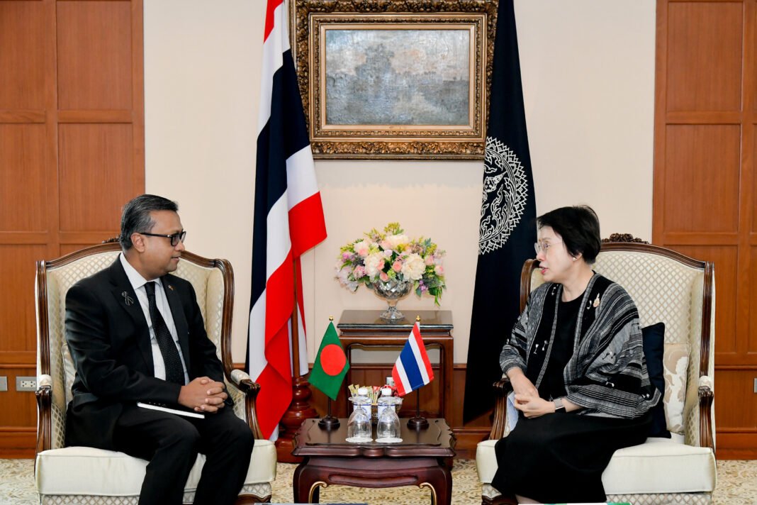 Thailand’s Permanent Secretary Meets Bangladeshi Ambassador