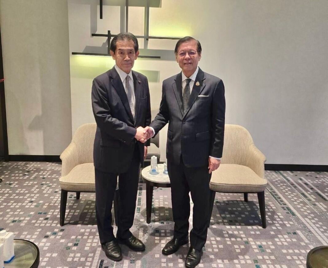 Thai FM Meets Japanese Parliamentarian to Discuss Partnership